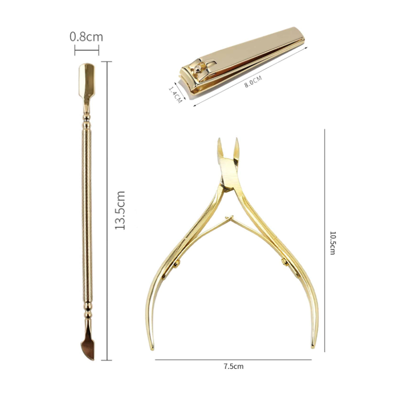 Miniatura 5 de Kit Para Manicure Uñas x 3 Piezas